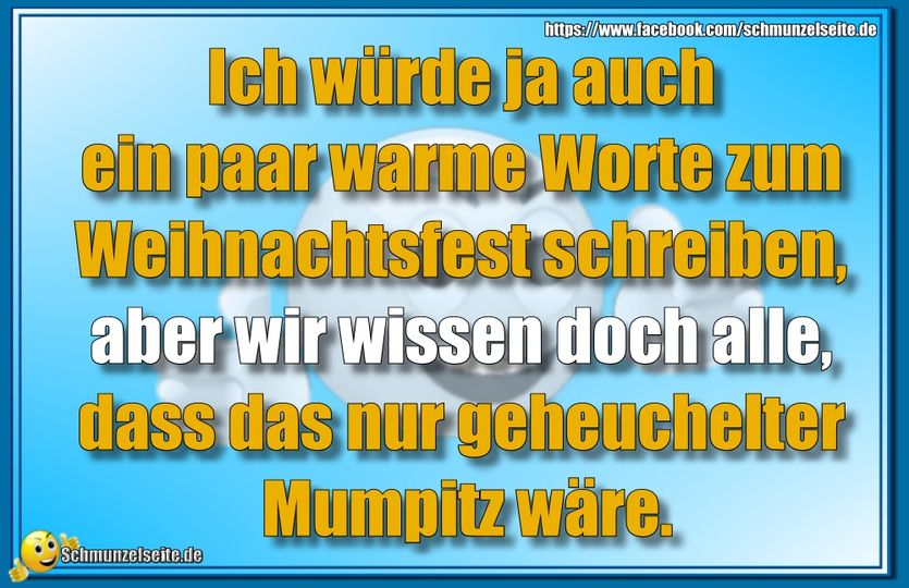 Warme Worte zum Weihnachtsfest