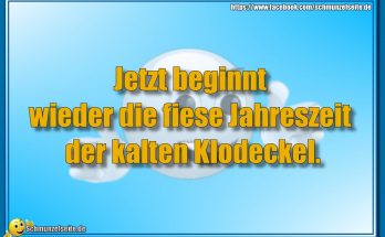 Fiese Jahreszeit
