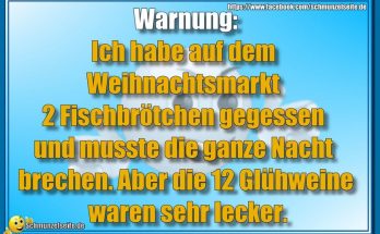 Fischbrötchen gegessen