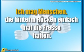 Fresse halten