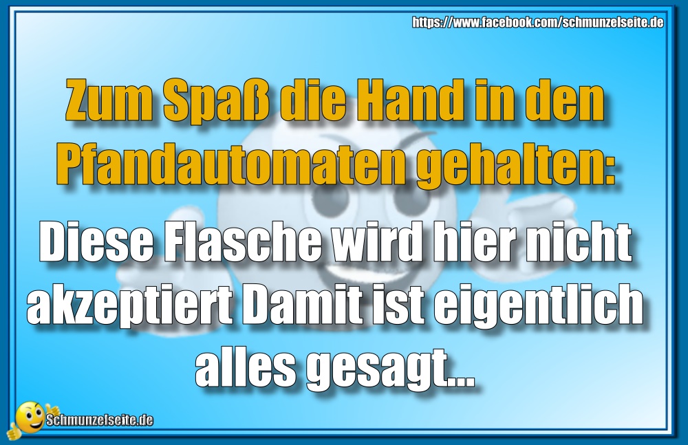 Hand im Pfandautomat