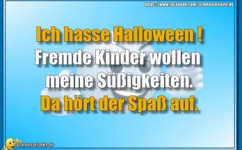 Ich hasse Halloween