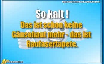 Keine Gänsehaut