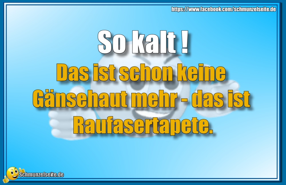 Keine Gänsehaut