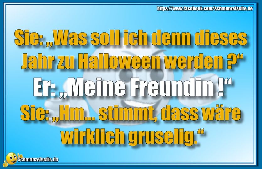Meine Freundin und Halloween