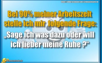 Meine Ruhe