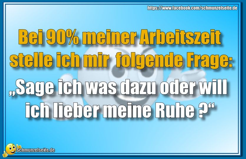 Meine Ruhe