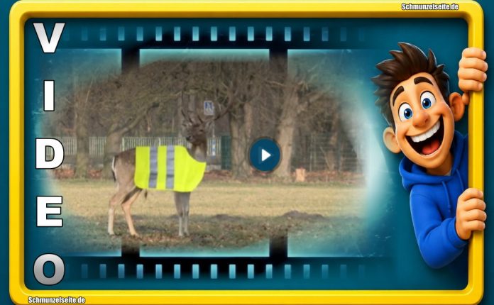 Warnwestenpflicht für Rehe - das wurde aber auch zeit. Wie soll man die sonst im dunkeln sehen.