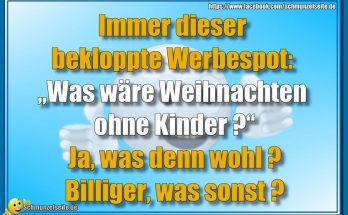 Weihnachten ohne Kinder
