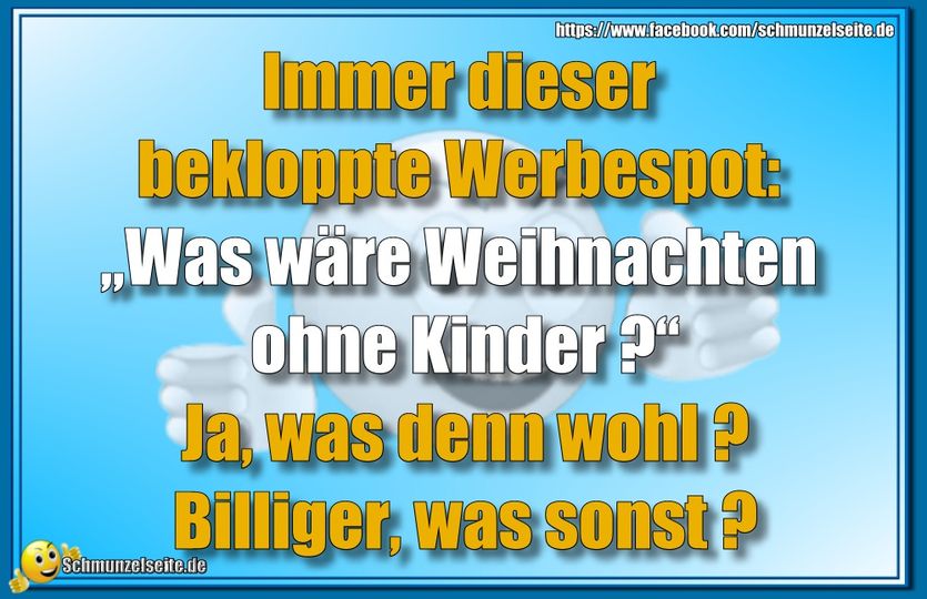 Weihnachten ohne Kinder