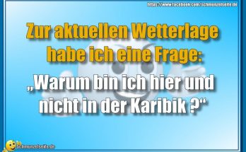 Zur aktuellen Wetterlage