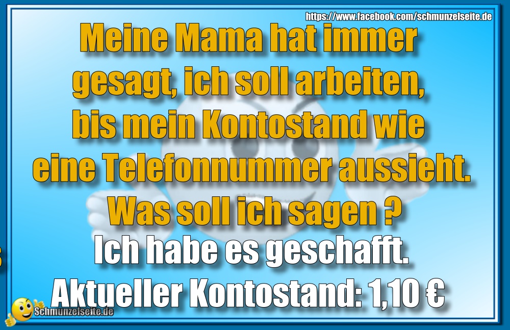 Aktueller Kontostand