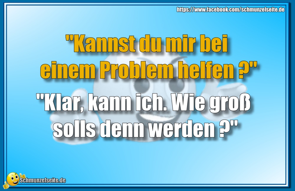 Bei einem Problem helfen