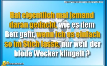 Der blöde Wecker