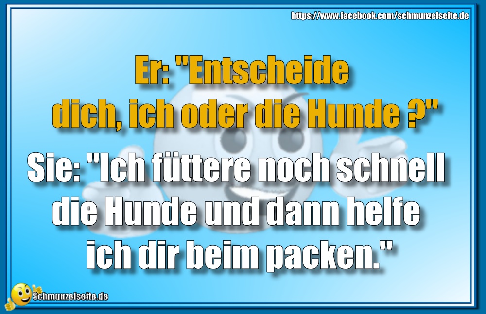 Ich oder die Hunde