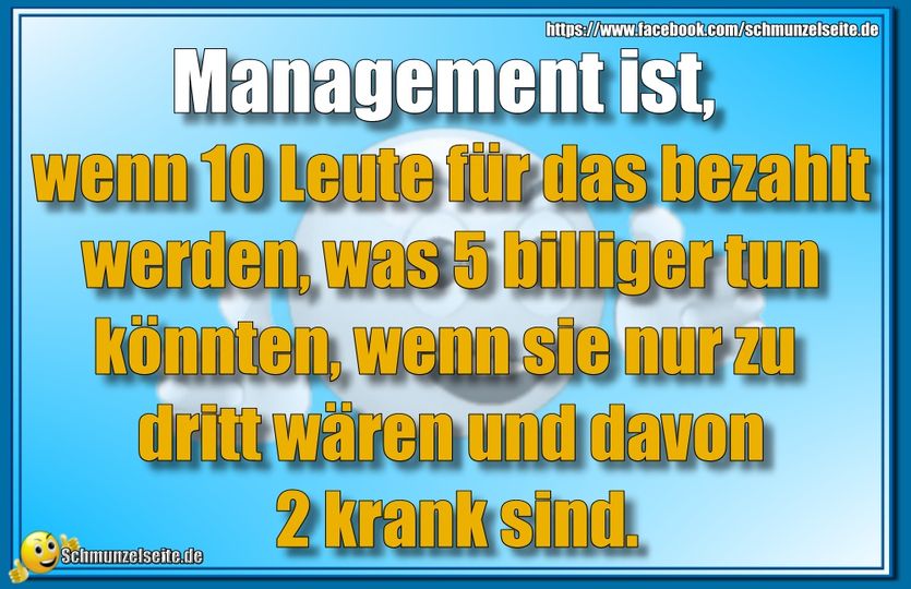Management ist, wenn