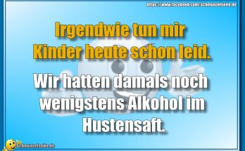 Alkohol im Hustensaft