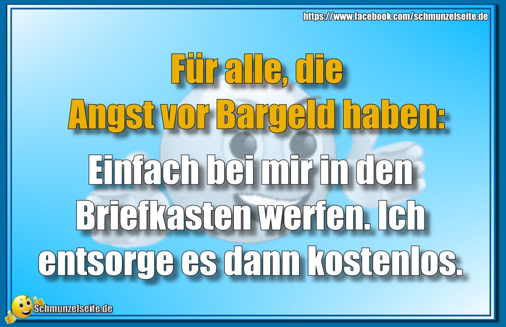 Angst vor Bargeld
