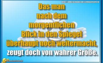 Blick in den Spiegel