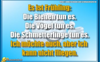 Es ist Frühling