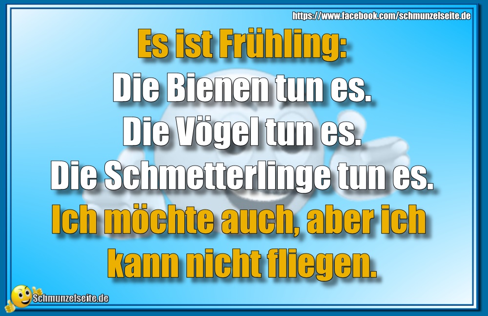 Es ist Frühling