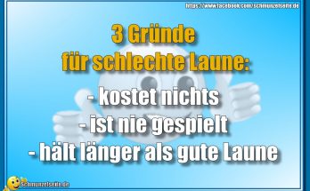 Schlechte Laune