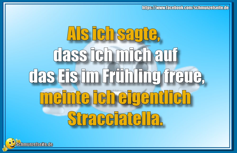 Eis im Frühling
