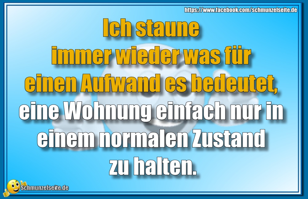 Ich staune