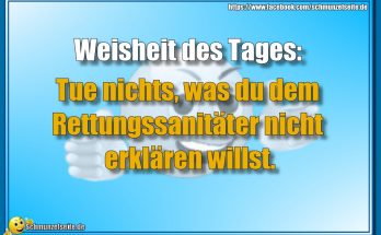 Weisheit des Tages