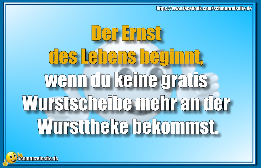 Ernst des Lebens