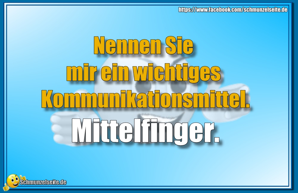 Mittelfinger