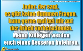 Dumme Fragen