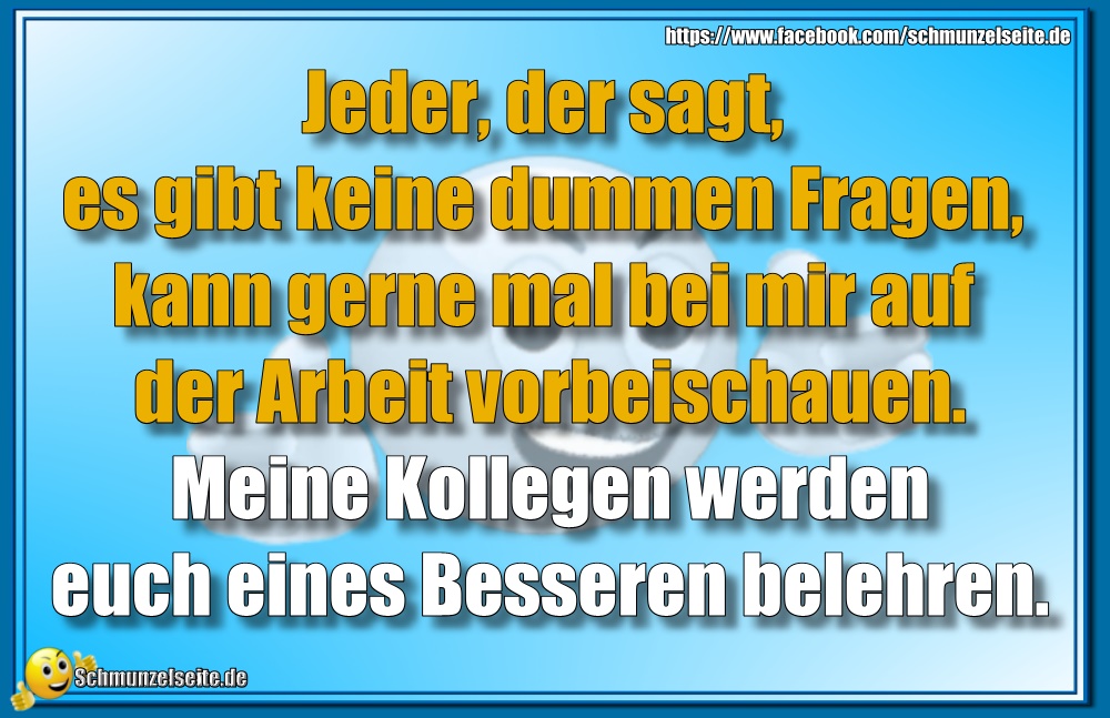 Dumme Fragen