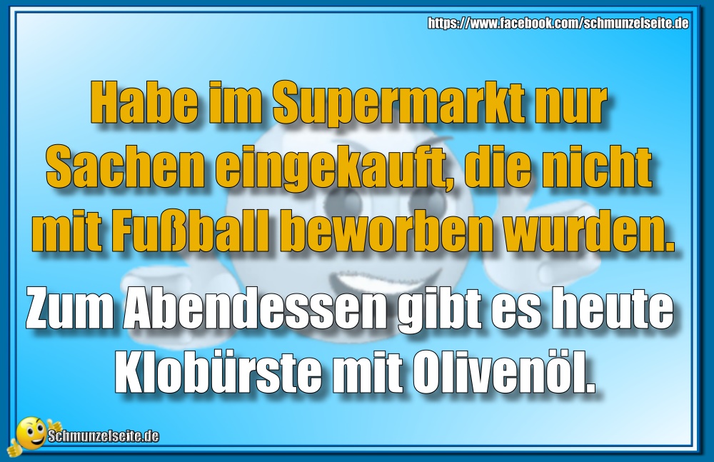 Fußball Abendessen