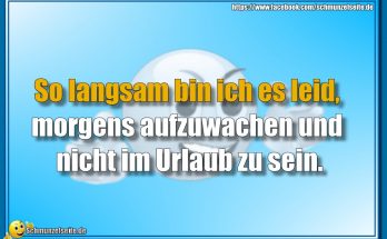 Nicht im Urlaub