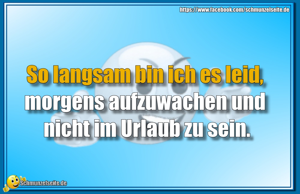 Nicht im Urlaub