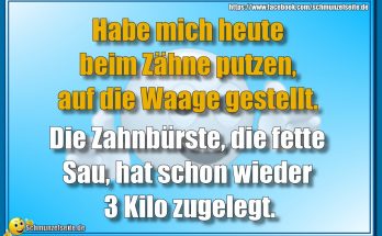 Zähne putzen
