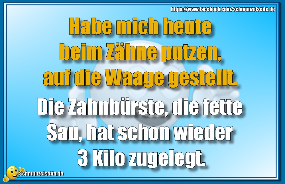 Zähne putzen