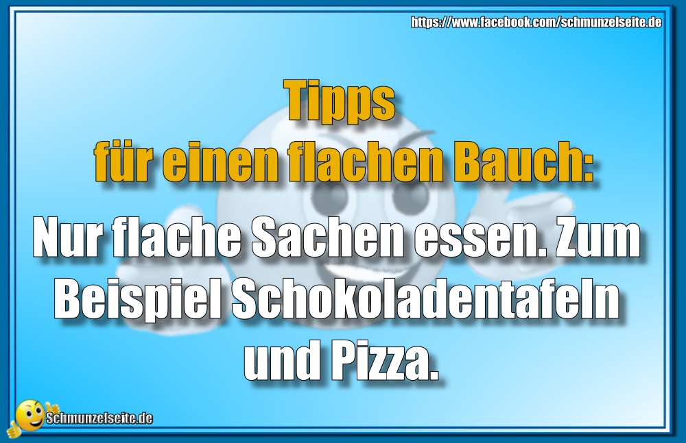 Flache Sachen
