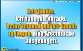 Arschbacke ausgekugelt