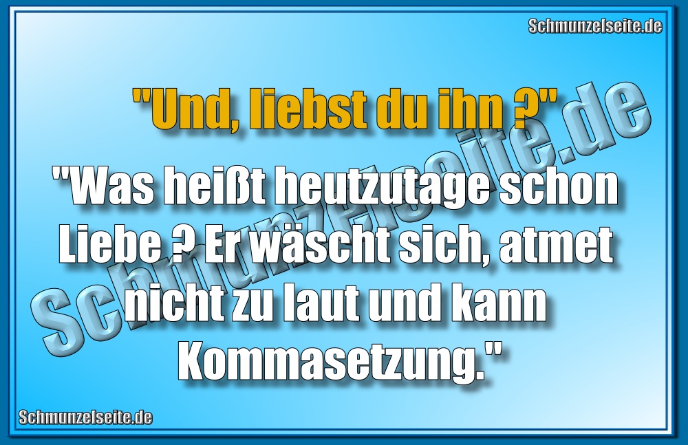 Kommasetzung