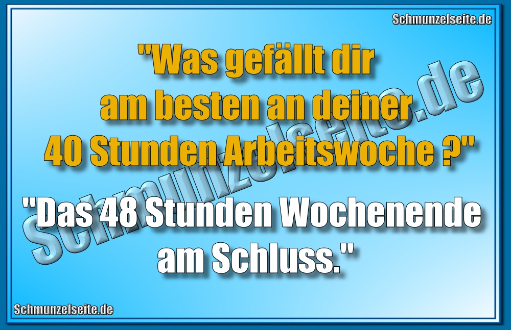 Arbeitswoche