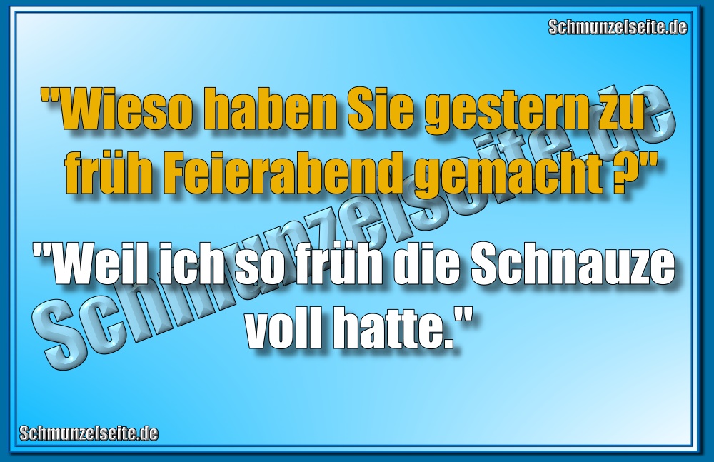 Feierabend