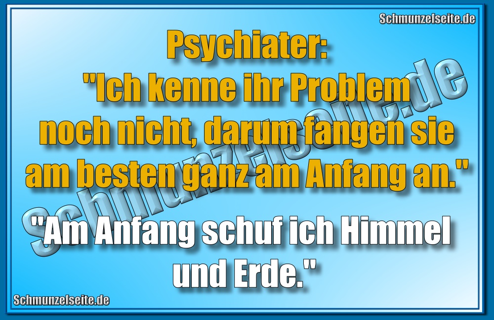 Psychiater Problem