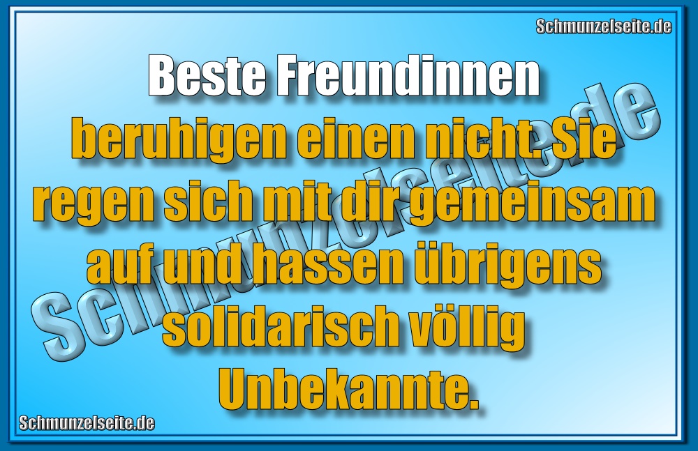 Beste Freundinnen