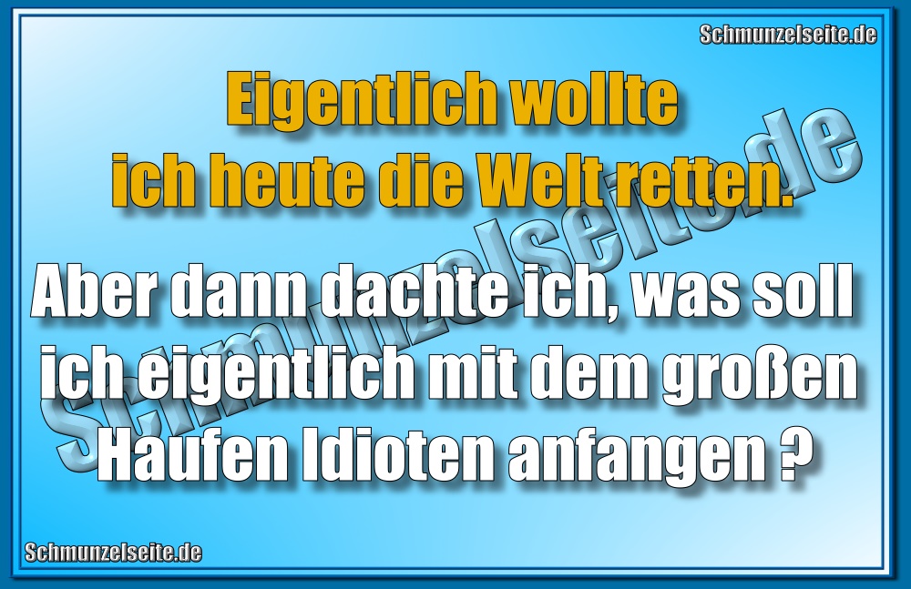 Idioten
