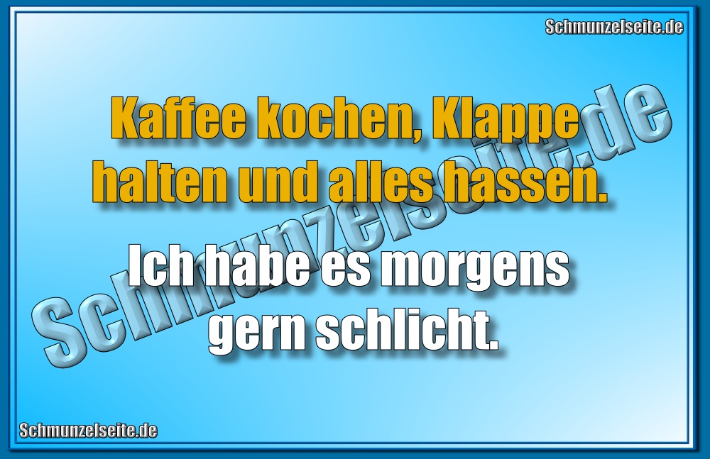 Kaffee kochen