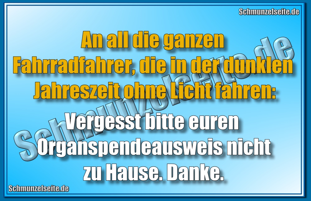 Organspendeausweis
