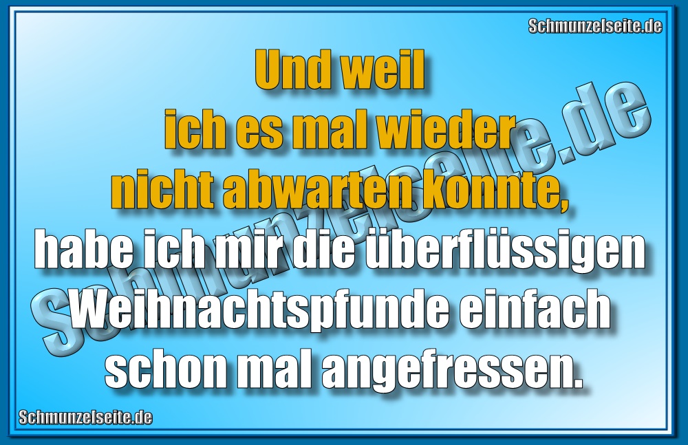 Weihnachtspfunde