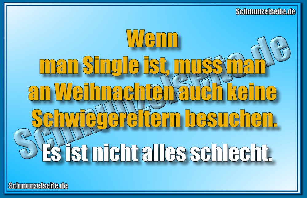 Single Weihnachten